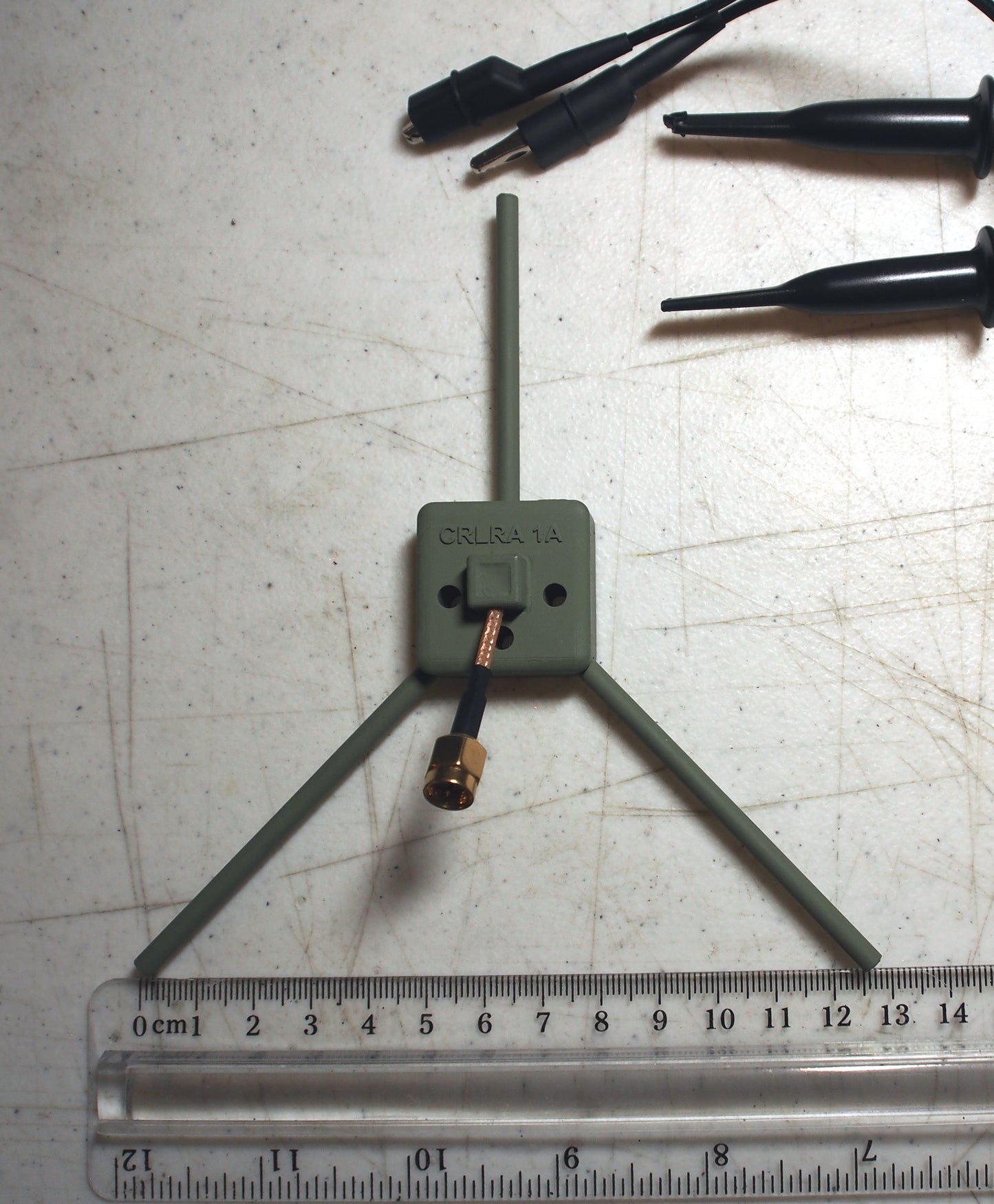 CRLRA Libre Node Long Range Optimized 915Mhz Omni-directional Ground Plane Antenna (Zombie Omni)