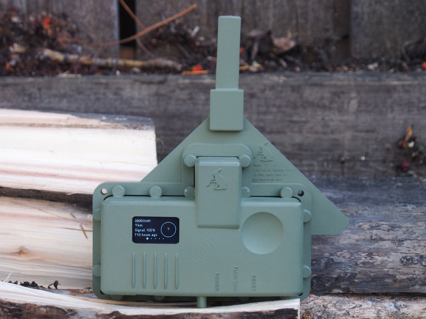Libre Node Long Range Configuration, Case only (non-painted/translucent)